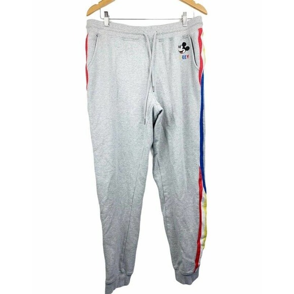 Mickey Mouse Disney Womens Joggers Gray XL - Picture 1 of 10